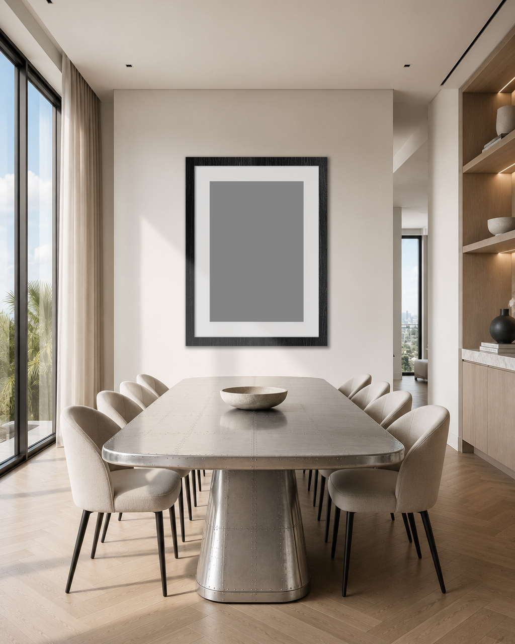 220 Below shown as a Fine Art Print in a residential interior